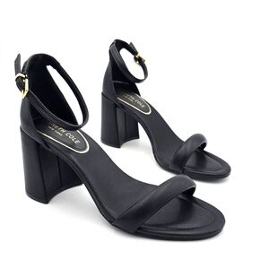 Like New Kenneth Cole New York Luisa Block Heel Ankle Strap Sandals